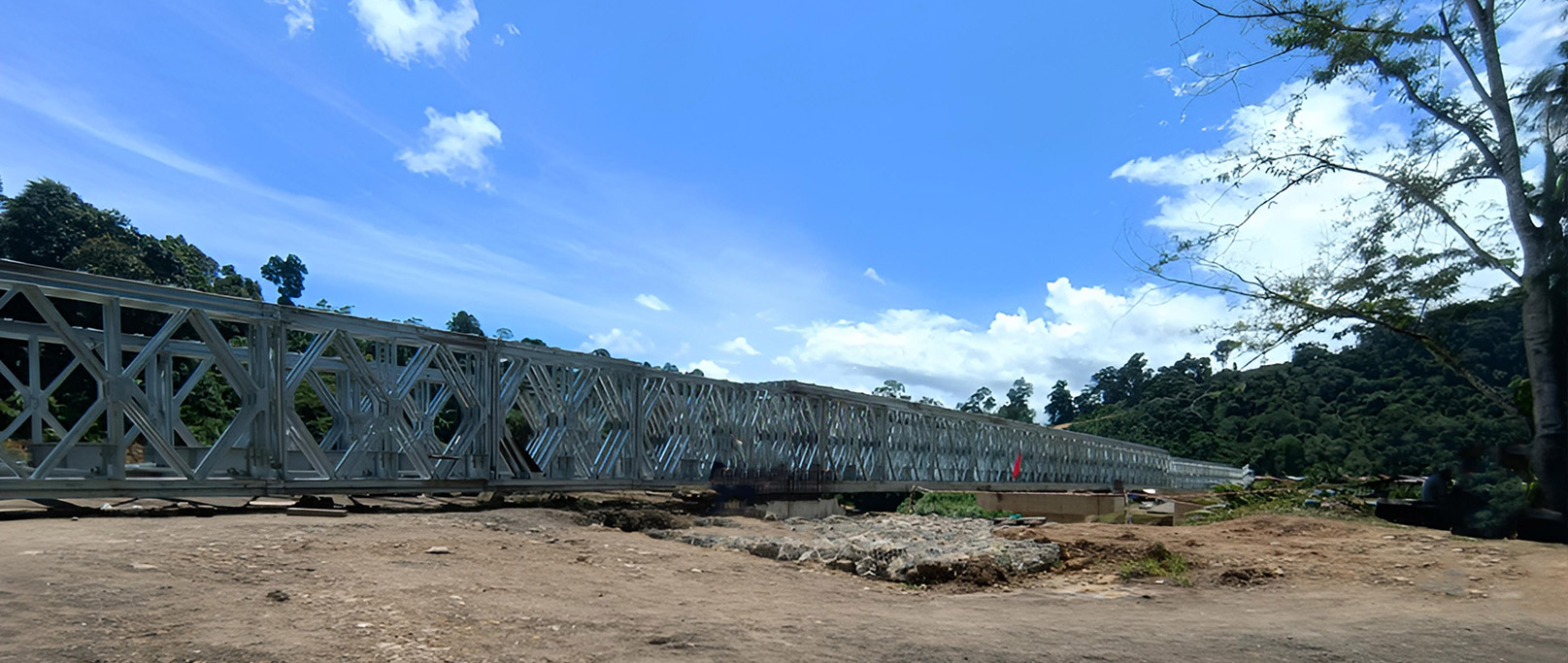 108-Meter Bailey Bridge Project in Malaysia