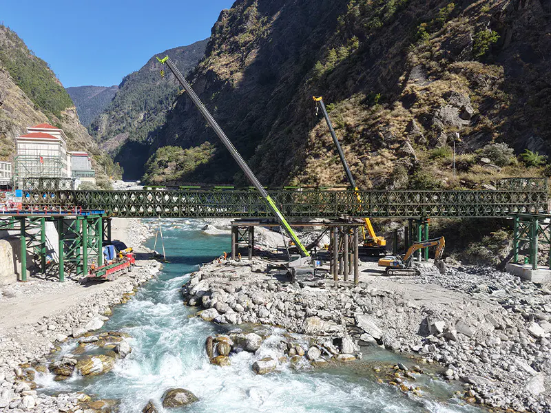 Jilong Portus Lifeline Pons in Nepalia