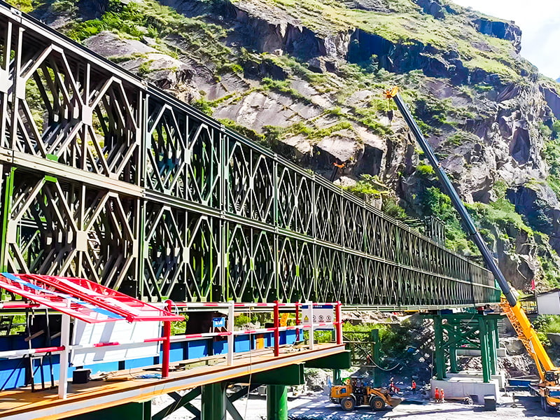 CB 200 Bailey Bridge Four-Row Double-Layer confirmatus Bailey Bridge
