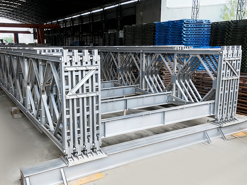 CB 450 Bailey Bridge Four-Row Single-Layer confirmatus Galvanized Bailey Bridge
